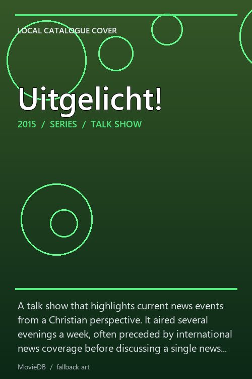 Uitgelicht! poster