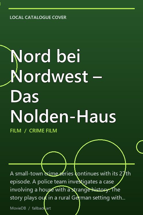 Nord bei Nordwest – Das Nolden-Haus poster
