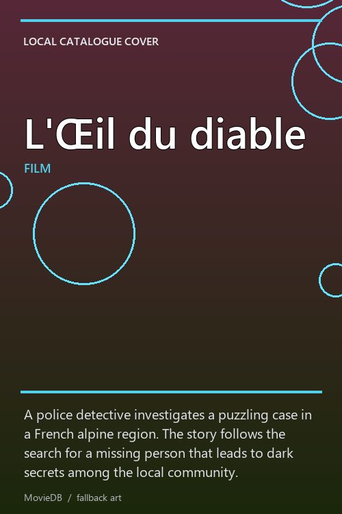 L'Œil du diable poster