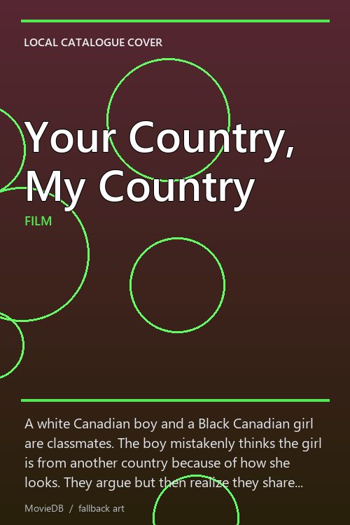 Your Country, My Country poster