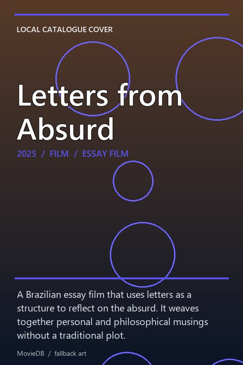 Letters from Absurd poster