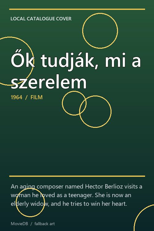 Ők tudják, mi a szerelem poster