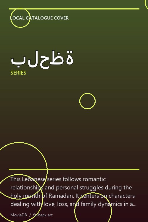بلحظة poster