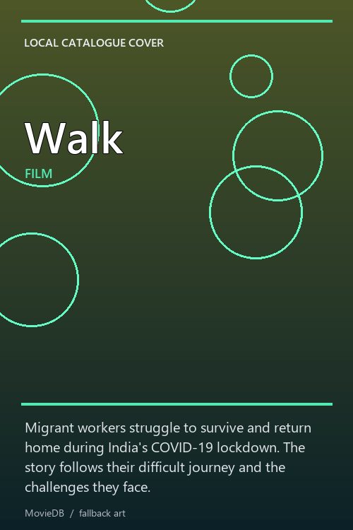 Walk poster
