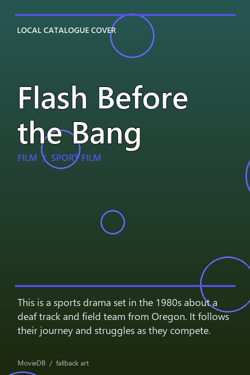 Flash Before the Bang poster