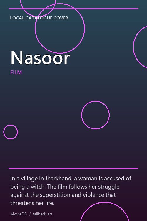 Nasoor poster