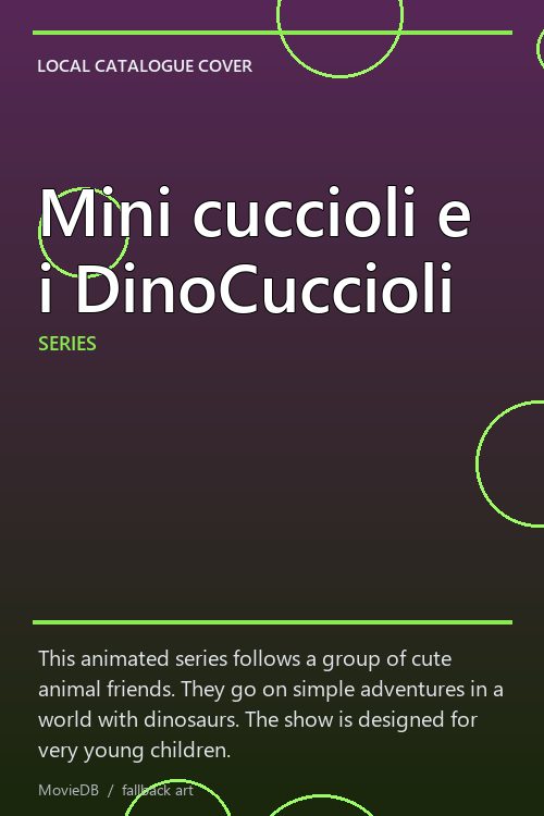Mini cuccioli e i DinoCuccioli poster