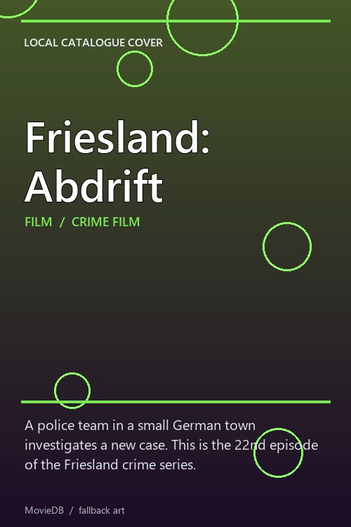 Friesland: Abdrift poster