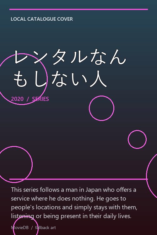 レンタルなんもしない人 poster