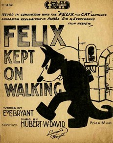 Felix The Cat Kept On Walking poster