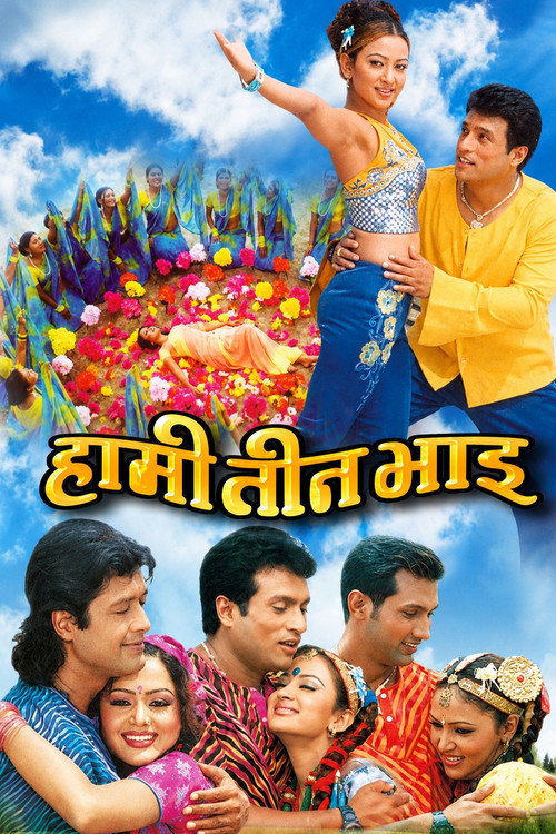Hami Tin Bhai poster