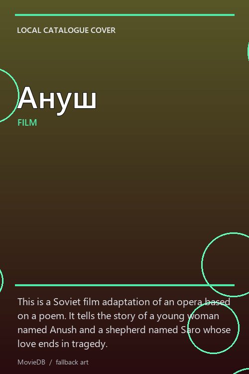 Ануш poster