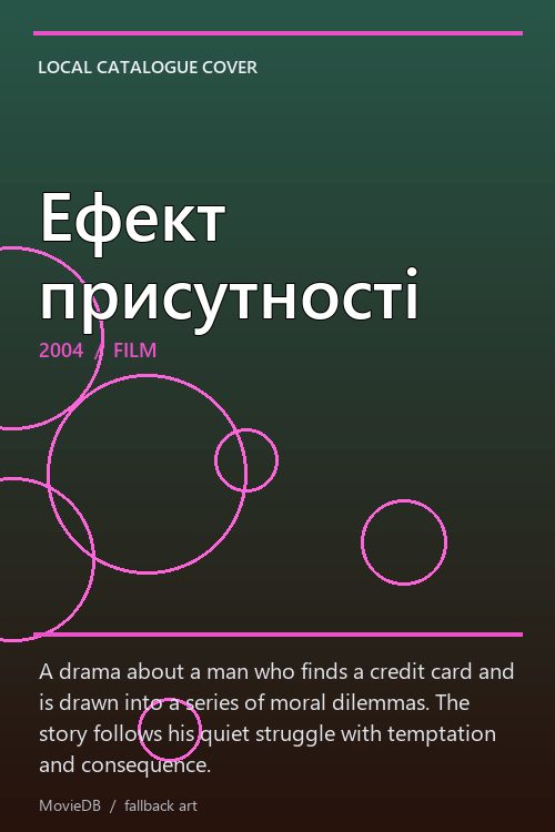 Ефект присутності poster
