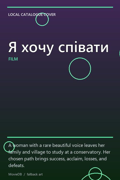 Я хочу співати poster