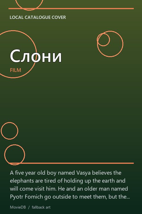 Слони poster