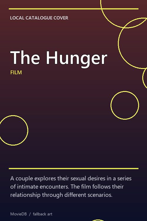 The Hunger poster