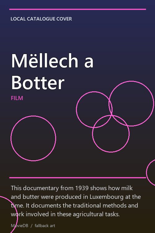 Mëllech a Botter poster