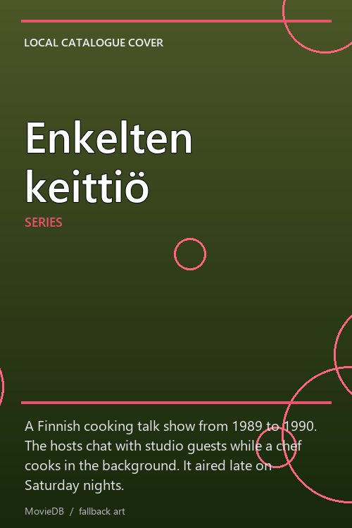 Enkelten keittiö poster