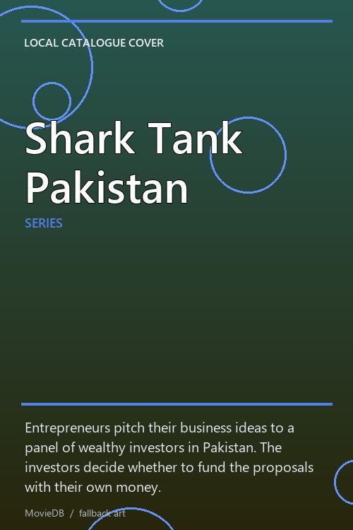 Shark Tank Pakistan poster