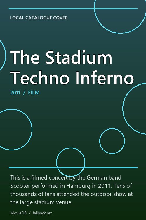 The Stadium Techno Inferno poster