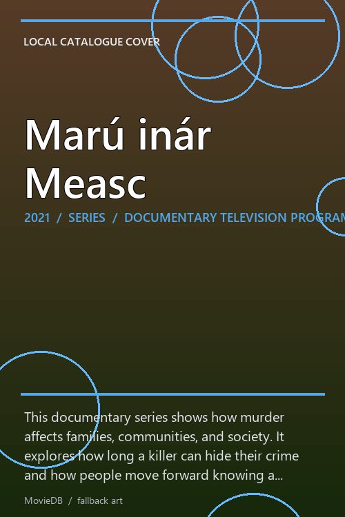 Marú inár Measc poster