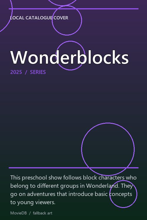 Wonderblocks poster