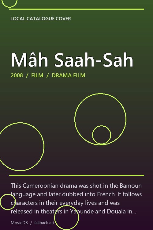 Mâh Saah-Sah poster