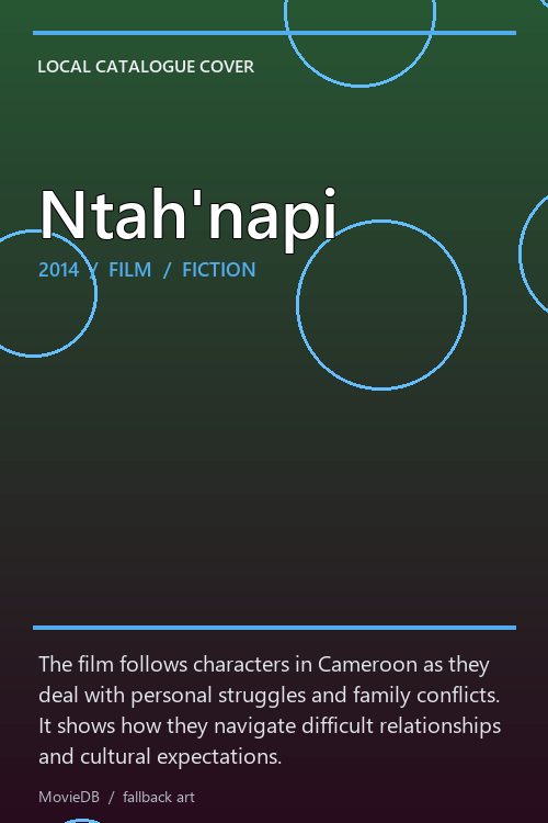 Ntah'napi poster