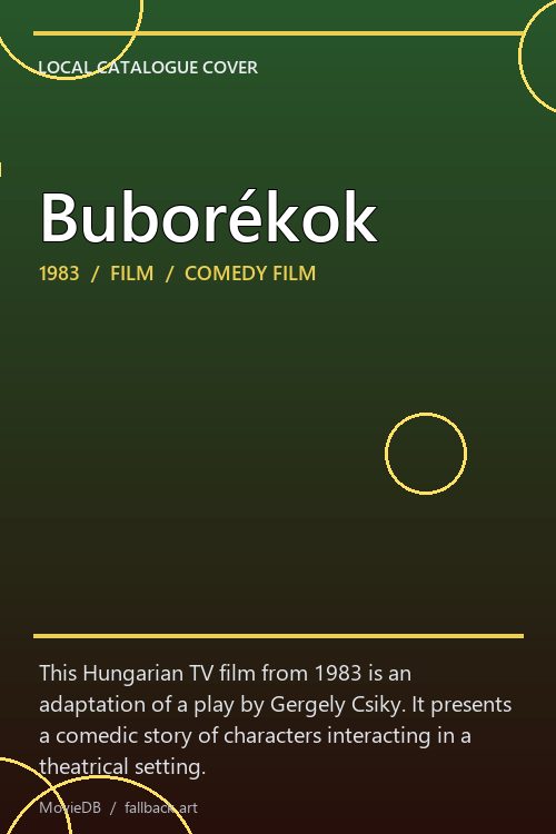 Buborékok poster