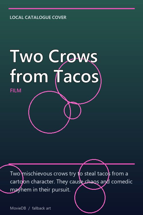 Two Crows from Tacos poster
