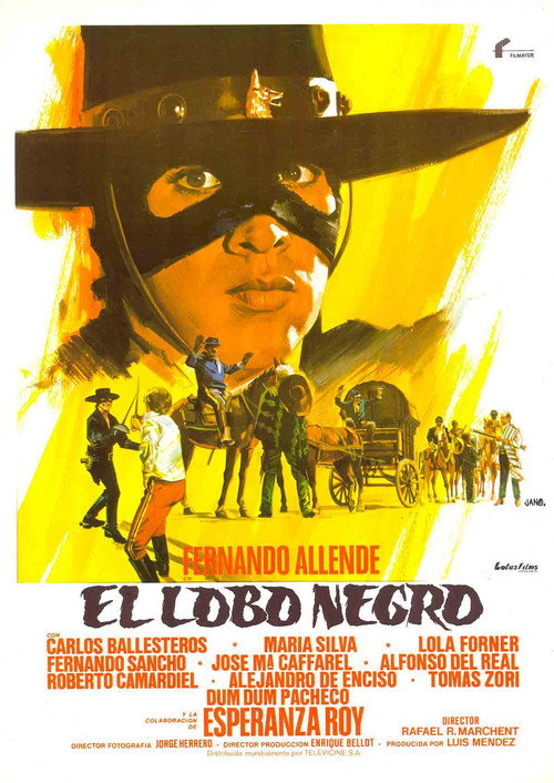 El lobo negro poster