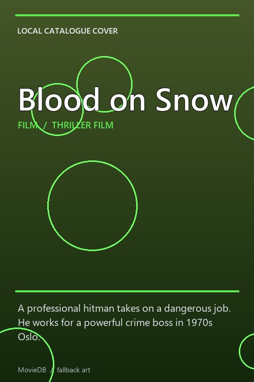 Blood on Snow poster