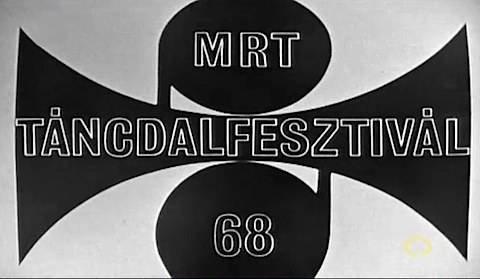 Táncdalfesztivál poster