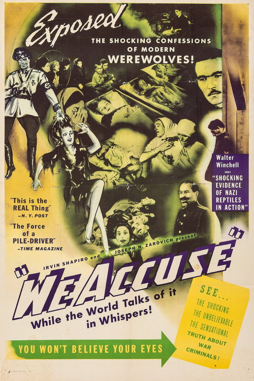 We Accuse poster