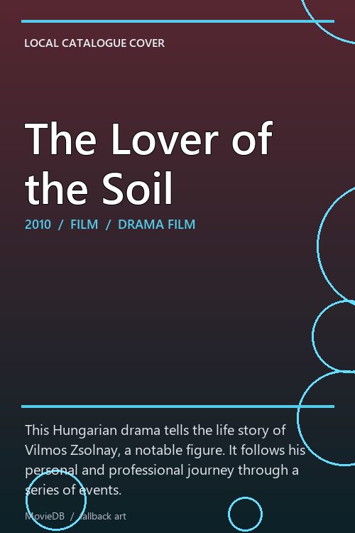 The Lover of the Soil poster