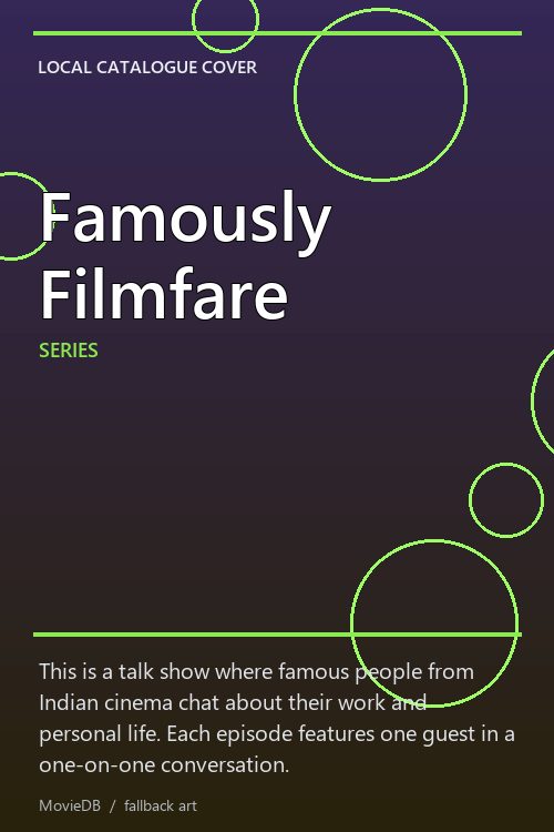 Famously Filmfare poster