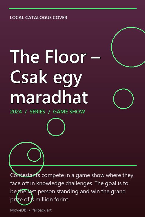 The Floor – Csak egy maradhat poster