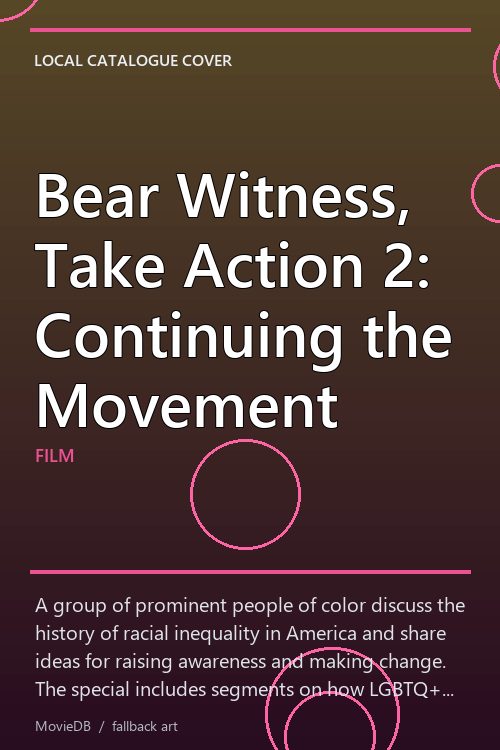 Bear Witness, Take Action 2: Continuing the Movement poster
