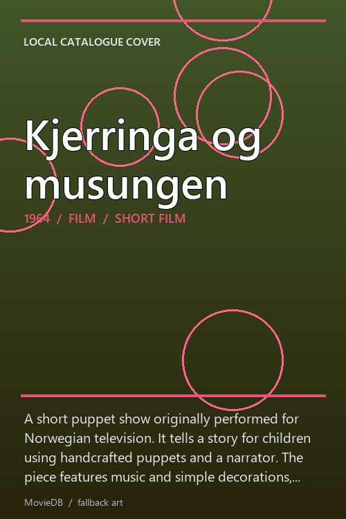 Kjerringa og musungen poster