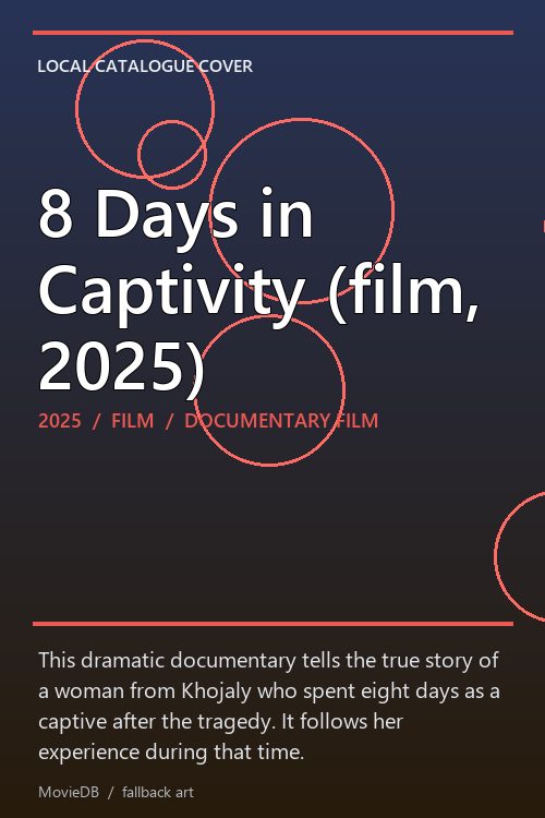 8 Days in Captivity (film, 2025) poster