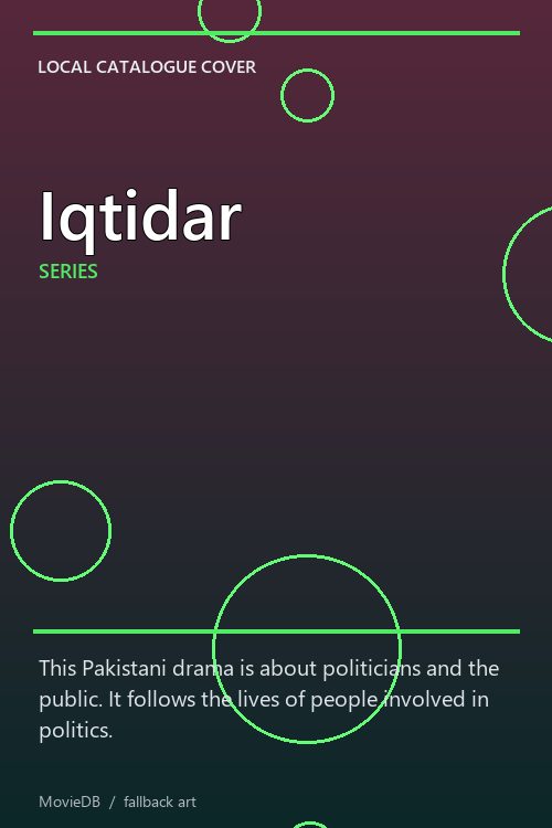 Iqtidar poster