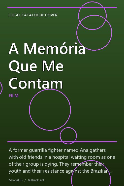 A Memória Que Me Contam poster