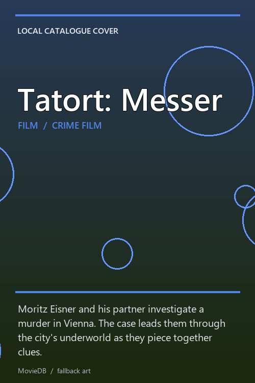 Tatort: Messer poster