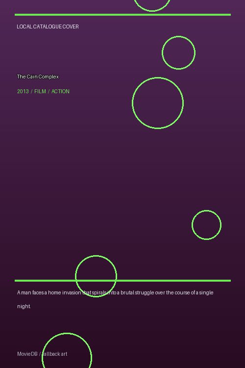 The Cain Complex poster
