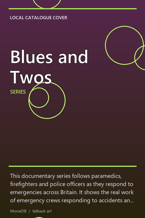 Blues and Twos poster