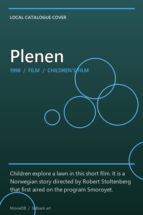 Plenen poster
