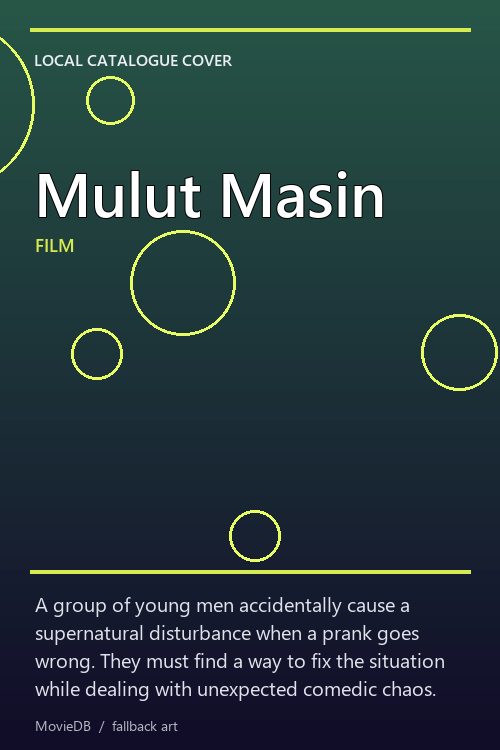 Mulut Masin poster