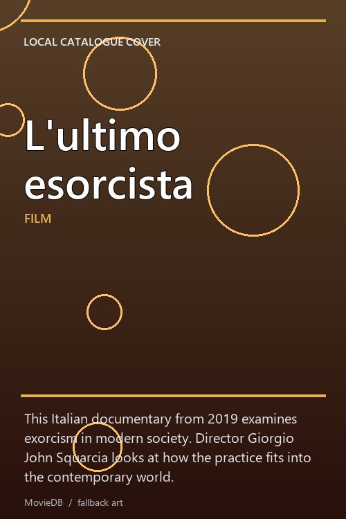 L'ultimo esorcista poster