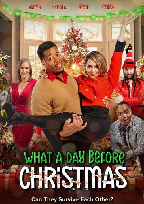 What a day before Christmas poster