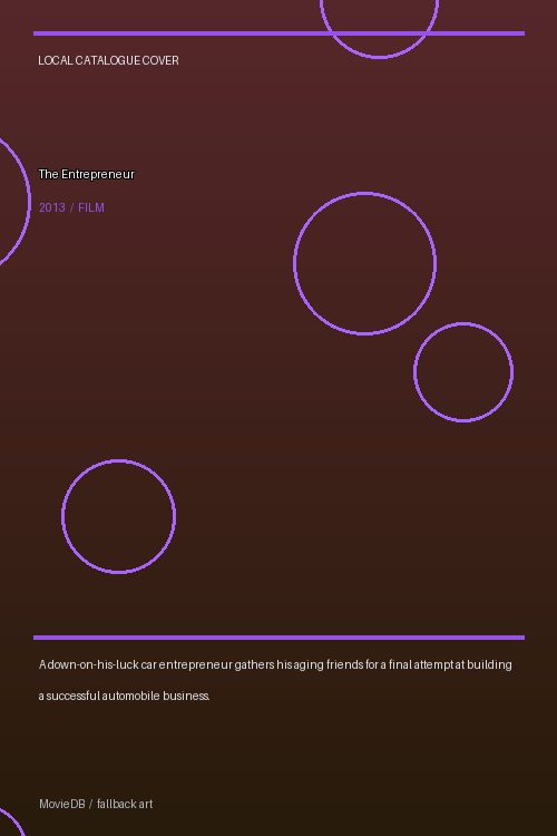 The Entrepreneur poster
